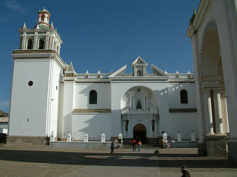 playa HoIglesia de Copacabana